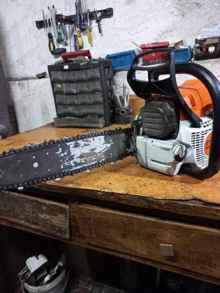 Stihl ms362 работеща