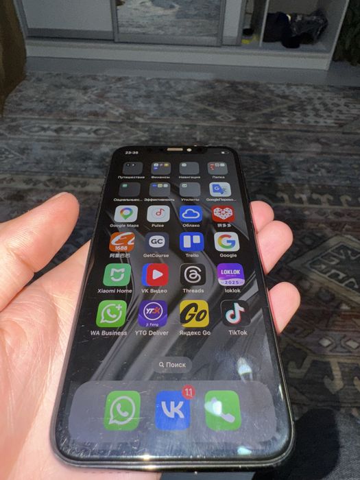 iphone x черный 256gb