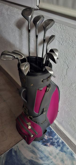 Set crose de golf hobby și mingi de golf