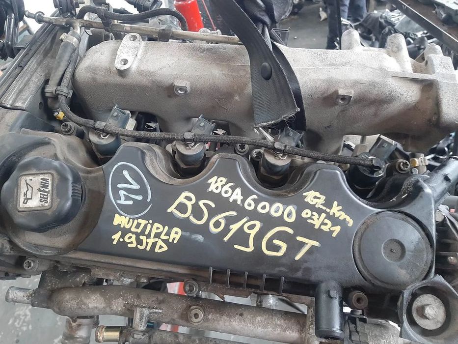 motor 186a6000 1.9 jtd  fiat multipla  186 marea 185