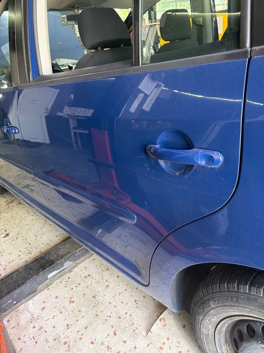 Usa Portiera Spate Stanga Volkswagen Touran 1T1, 1T2 2003 - 2010 , Albastru Ll5M