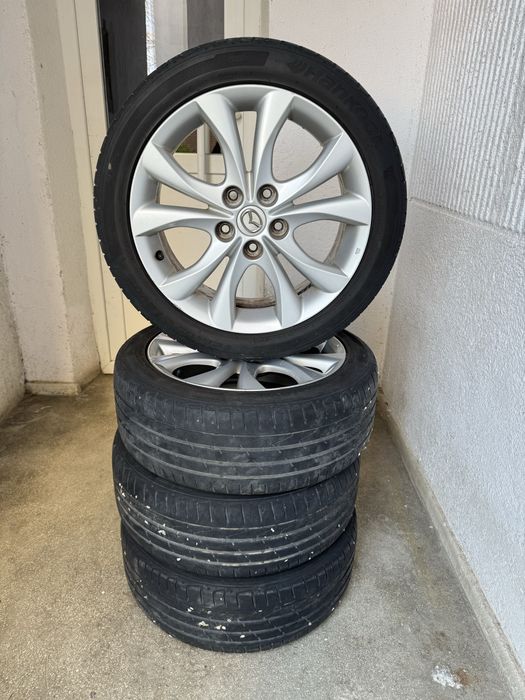 Jante Roti 5x114,3 R17 ET 52.5 7J /  205 50 17 /  Mazda 3  6 Cx3 Cx 6 / Renault Megane Kadjar / Dacia Duster / Kia / Hyundai / Ford / Nissan/ Toyota
