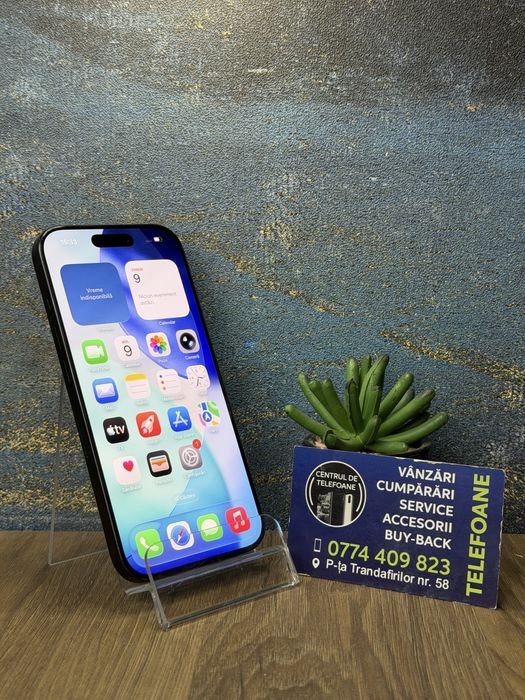 Iphone 16 pro/128 gb /2 ani Garantie Centrul de Telefoane/rate