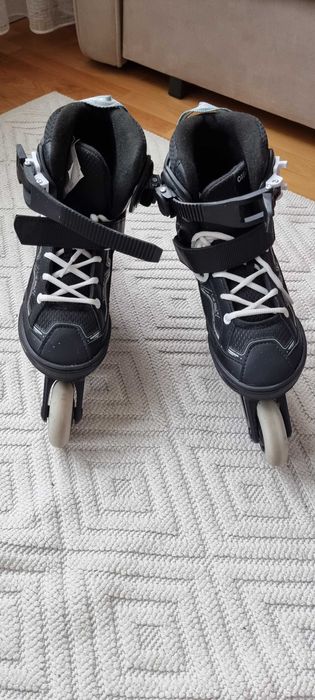 Ролери 32-35 размер и протектори Декатлон