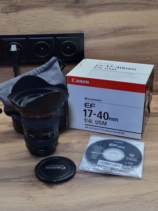 Объектив Canon EF 17-40 f4