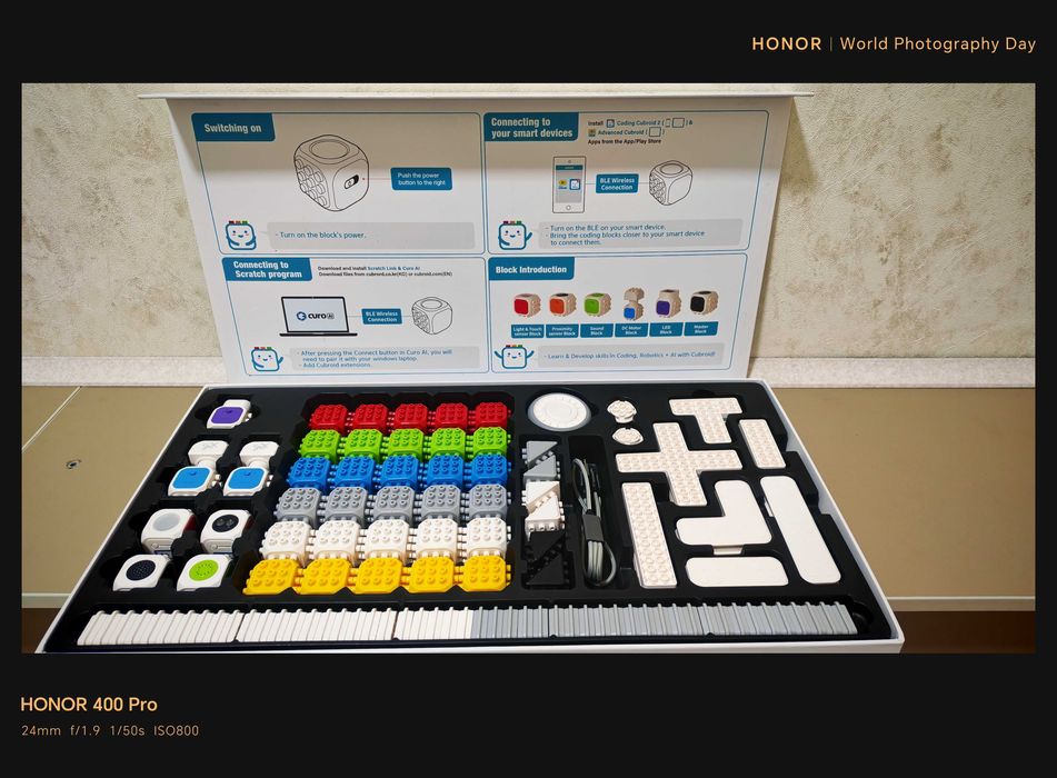 Набор для кодирования 5+  CUBROID Coding Blocks Premium Kit.