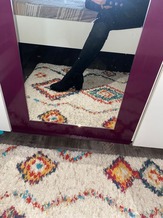 Cizme piele intoarsa