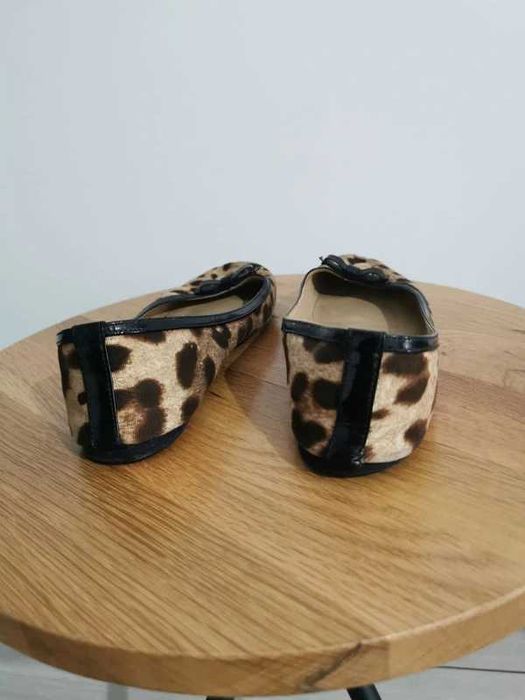 Balerini Dolce & Gabbana animal print leopard Made in Italy marime 38