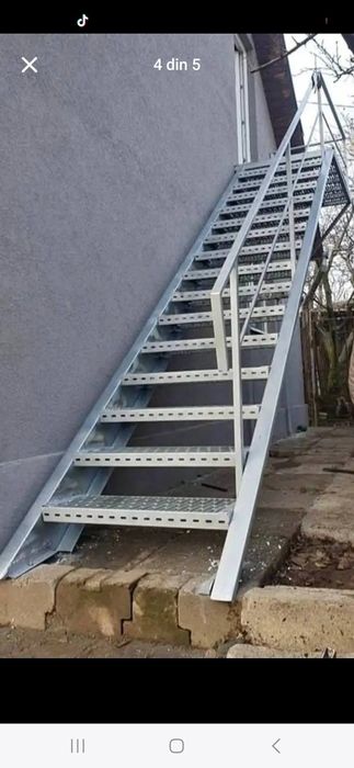 Vând scări zincate facem la comanda orice dimensiune