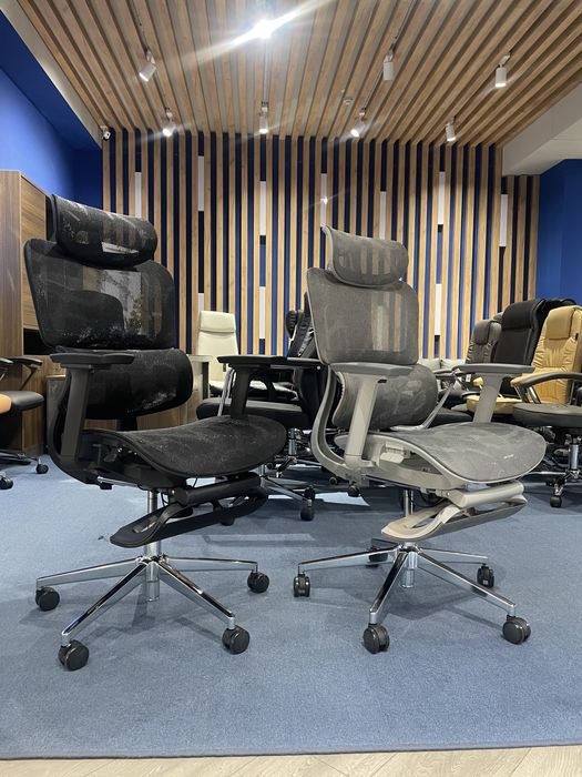 Офисное сеточное кресло для руководителя для отдыха и для работы