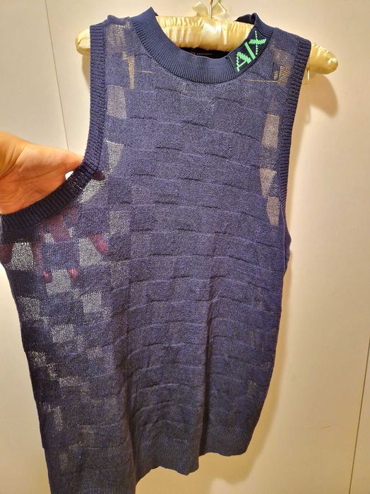 Блуза без ръкав Armani Exchange