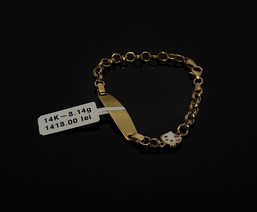 Bijuteria Royal bratara din aur 14k 3.14 gr