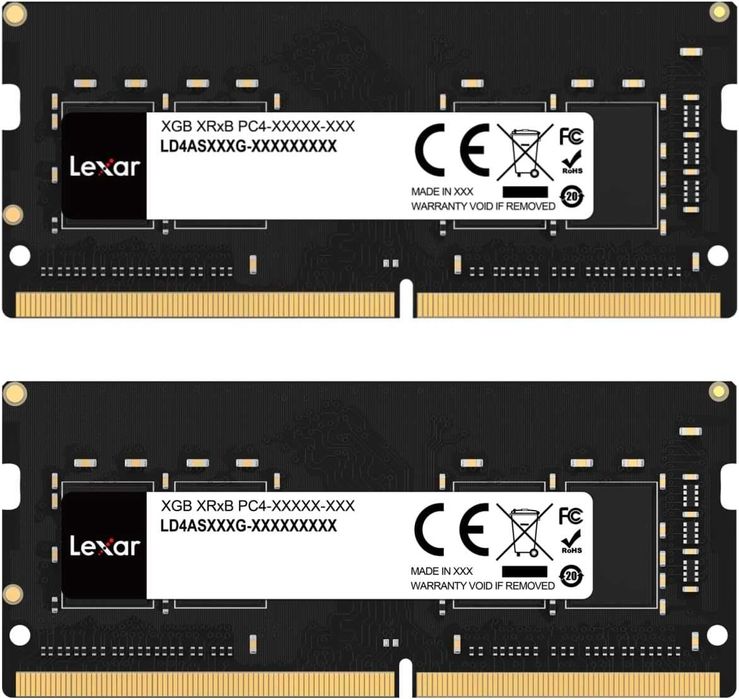 Memorie RAM DDR4 32GB 2x16GB 3200MHz Lexar SO-DIMM laptop - nou