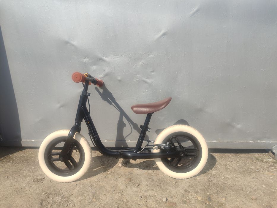 Bicicletă fără pedale BTWIN Runride 500 , 10", negru -bej