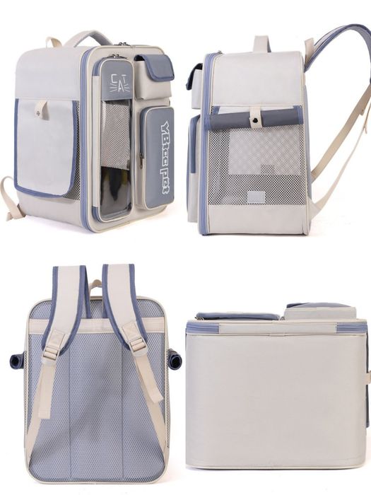 Переноска рюкзак для кошек щенков домашних животных до 8 кг