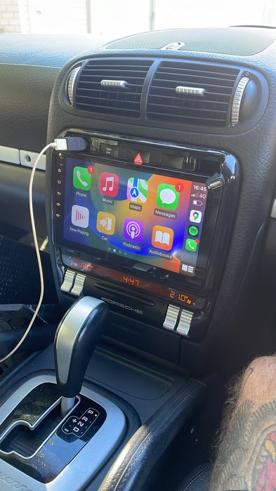 Navigatie android Porsche Cayenne Waze YouTube GPS BT USB