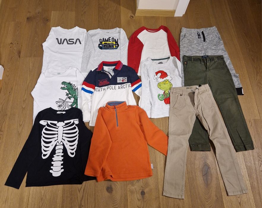 Lot haine baiat marimea 122