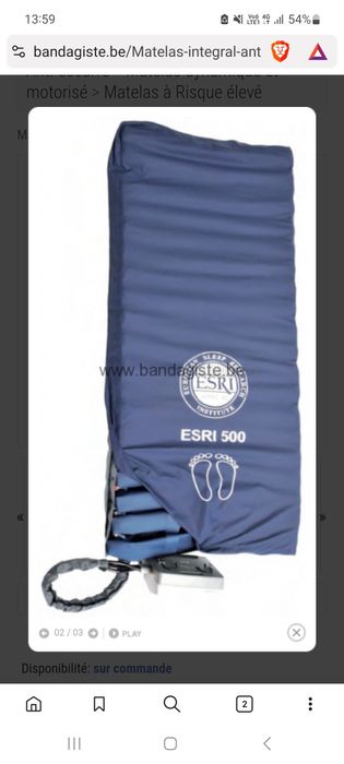 vând saltea antiescare esri500