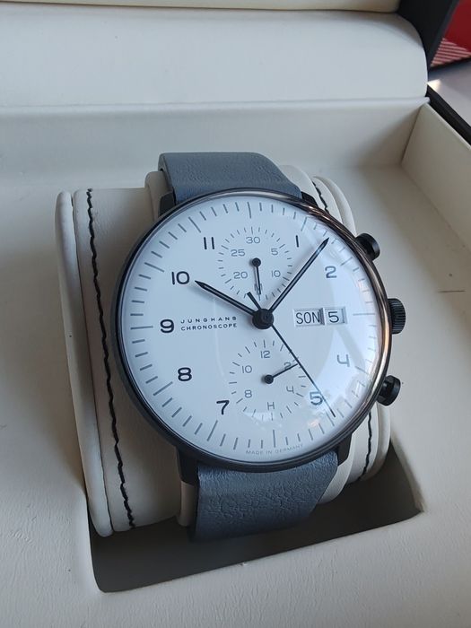 Ceas Junghans Max Bill Chronoscope Automatic Chronograph Nou-Nepurtat!