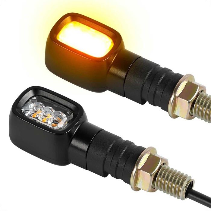 Мигачи за мотор/ скутер комплект от 2 бр. LED мини светлини