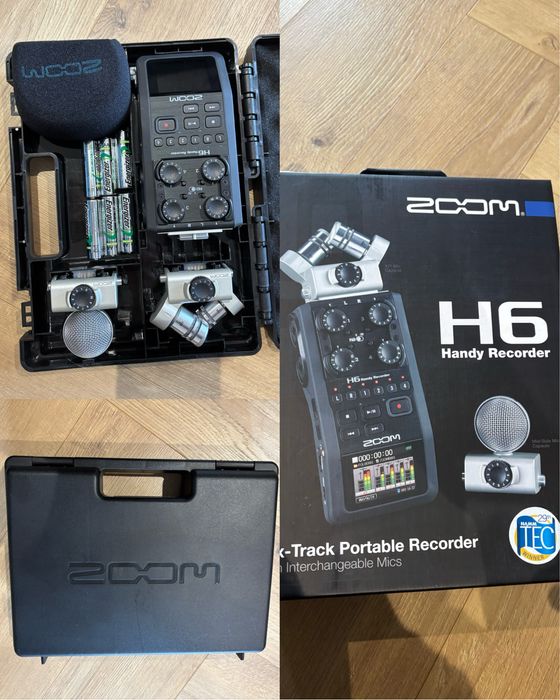 Zoom H6 / Rode NTG 2 / Rode VideMic Pro / Rodelink Lavaliera