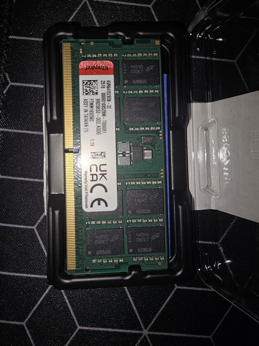 SO-DIMM Плочка памет 32GB DDR5 6400 Kingston - KVR64V52BS8-32