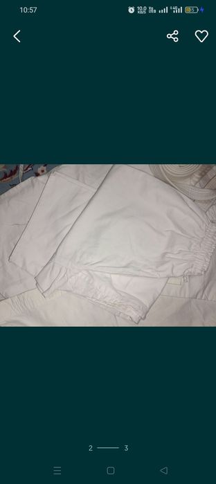 кимоно форму для каратэ .