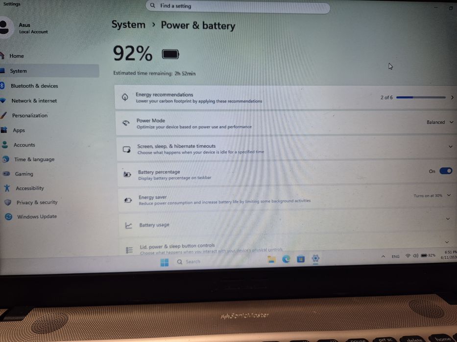 Laptop Asus VivoBook Max A541NA