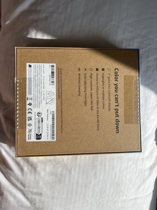 Kindle Colorsoft Signature edition