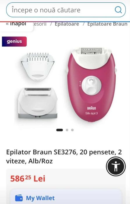 Epilator Braun Silk Epil 3