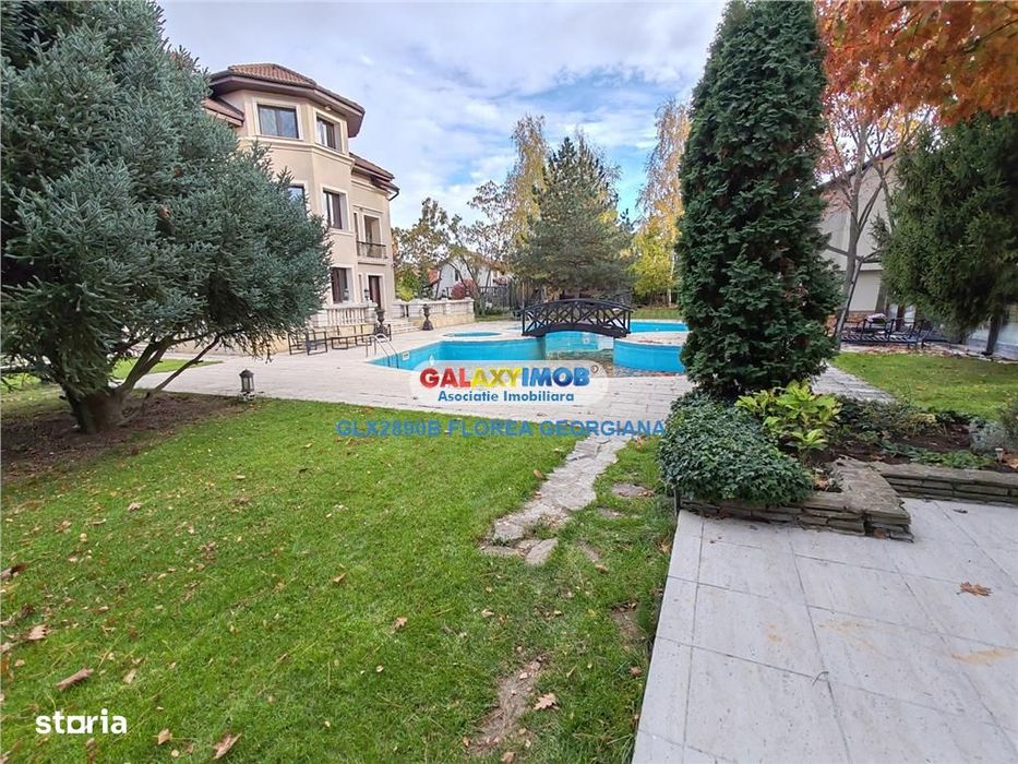 Inchiriere vila 4 camere Corbeanca Paradisul Verde acces piscina