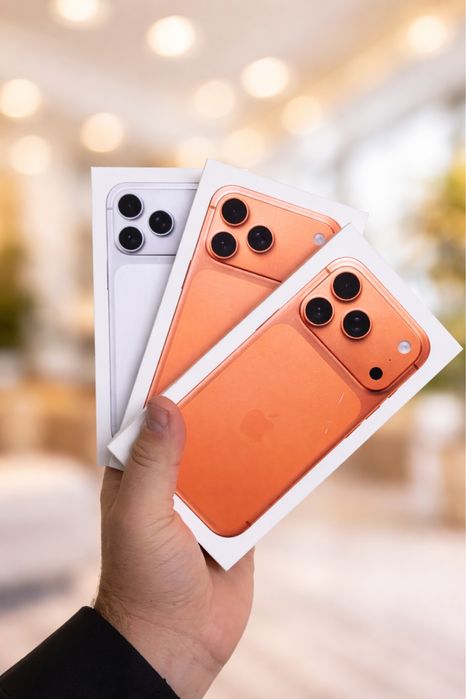 Iphone 17 pro max 256 Cosmic Orange ,Silver sigilat