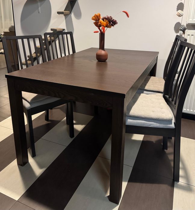 Masă Extensibilă Dining Bjursta Ikea