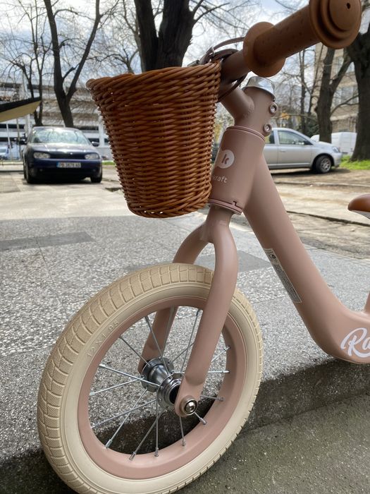 Колело за баланс KinderKraft - Rapid, розово