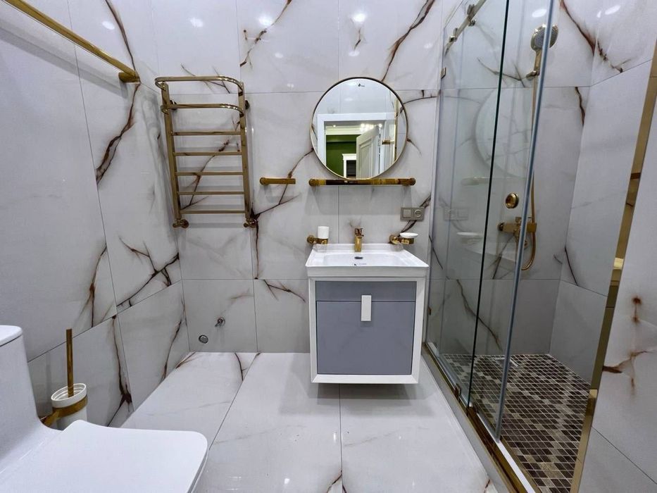 Жк Parkwood! Стильная 3х комнатная квартира в премиальном комплексе!