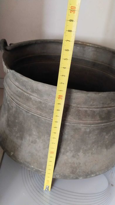 Медни бакърени котли менчета малки и голям котел