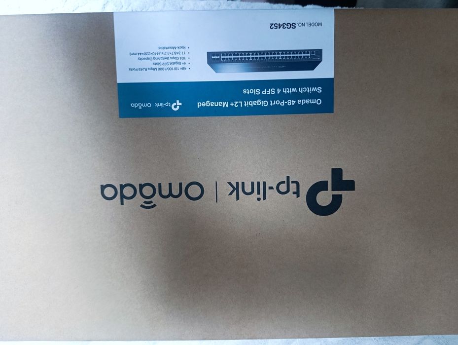 Управляемый коммутатор 2 уровня tp-link 48 портов