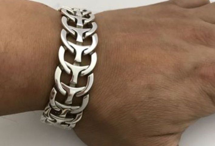 Браслет Роза,серебро 925 пр.