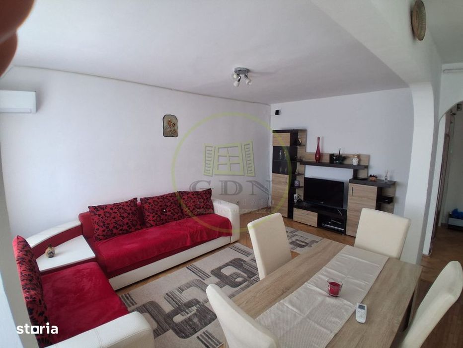 Inchiriere ap. cu 3 cam., 72 mp. + parcare, Manastur