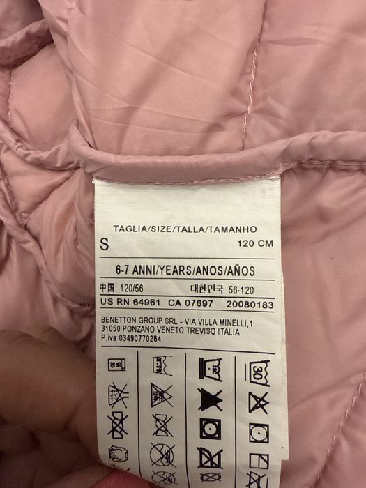 Детская куртка бенетон 120