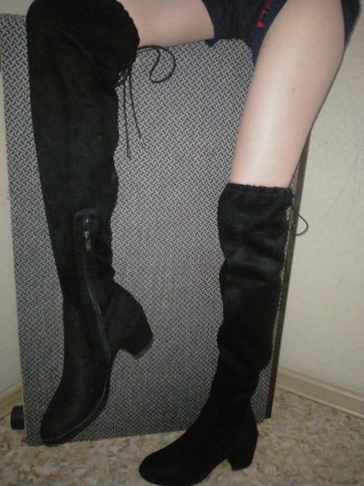 Сапоги-чулки отдам!!