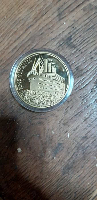 Монета   титаник