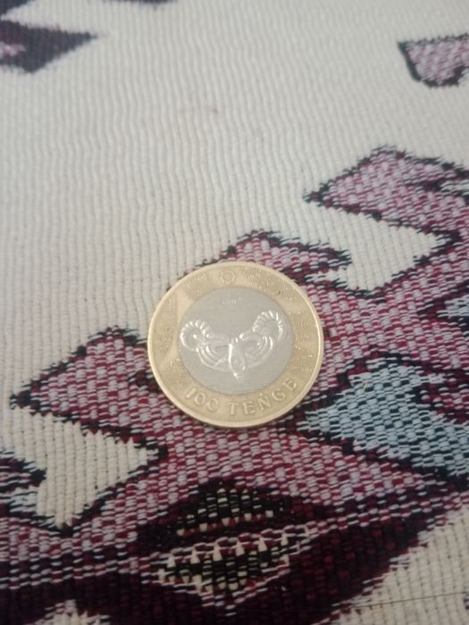 Редкая монета 100теңге
