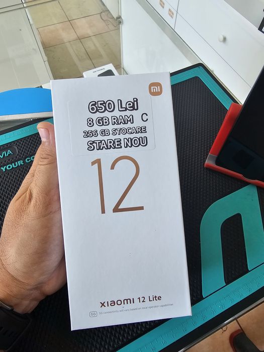 Xiaomi 12 Lite, 8/256 GB, Nou, Garanție