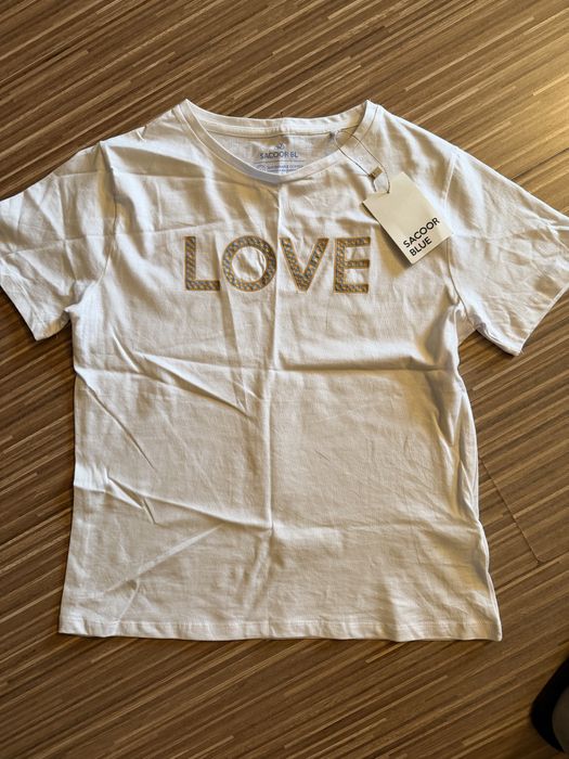 Tricou dama nou cu eticheta