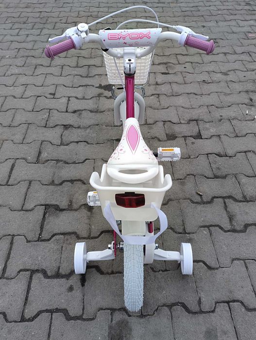 BYOX Велосипед 14" FLOWER розов
