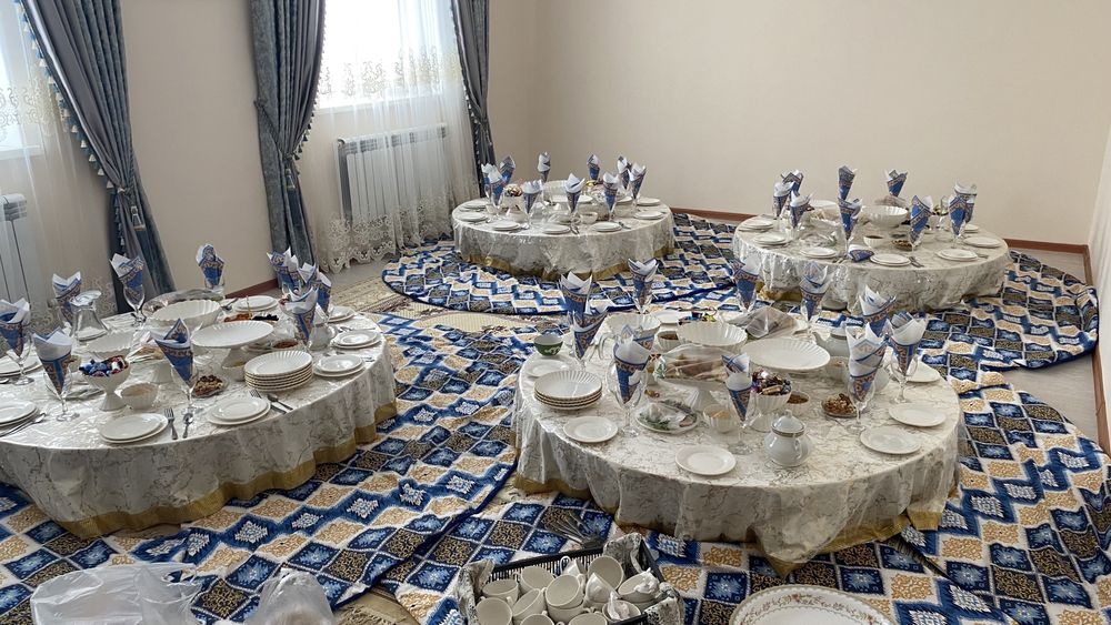 Жер стол,ыдыс-аяк,корпе жалга бериледи - Прокат посуды Актобе на Olx