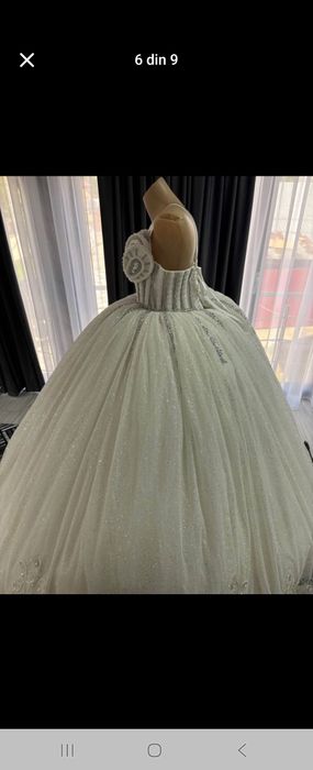 Rochie de mireasa model printess universala noua