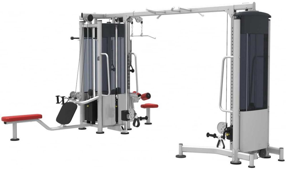 Кросоувър Станция с 5 работни места / Фитнес Уреди