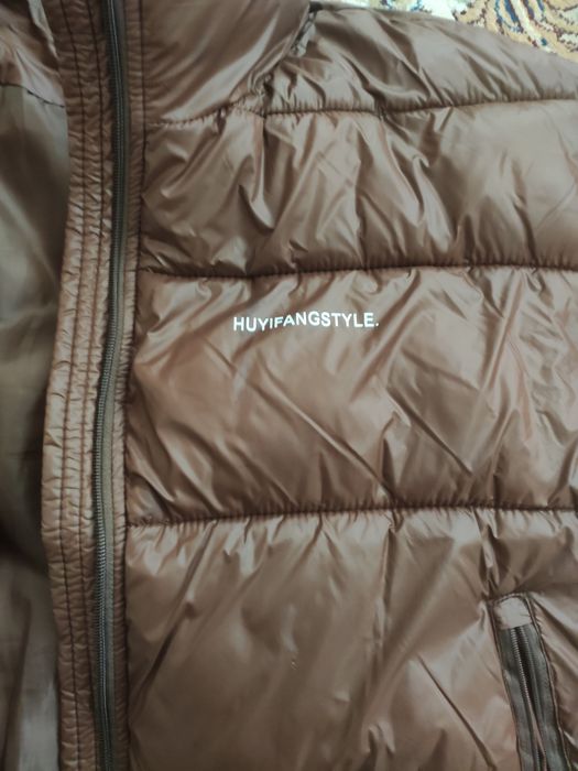 Пуховик теплый размер L